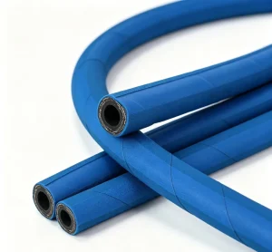 2WR Jet Washer Hose 1/4″ Two Layer Steel Wire Braided Fuel Oil Air Liquid Conveying NBR Hydraulic Rubber Hose