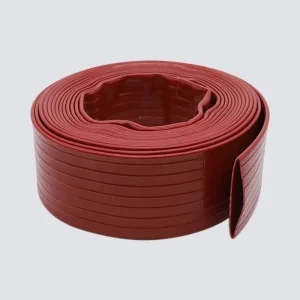 2bar PVC Layflat Water Pipe Irrigation Hose PTO Pump Pipe One time Weaving Molding Process