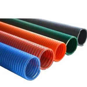 2inch3 Inch 4 Inch Yellow Green Black Safety Flexible Spiral Reinforced Water Pump PVC Suction Drain Water Hose Corrugated Pipe