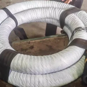 3 10 Inch NBR Steel Wire Reinforced Corrugated Hose for High pressure Water Suction