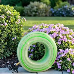 3/4 100ft PVC Garden Water Hose Flexible High Pressure UV-Resistant 150 psi Durable