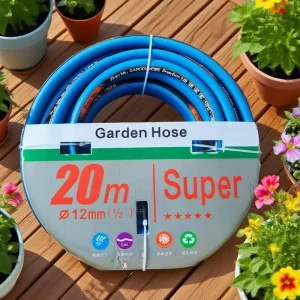 3 4 5 Layers Braided Reinforced Garden Hose 1/2 5/8 100M 120 200Ft Heavy Duty Outdoor Hose