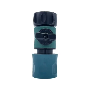 3/4 garden hose connector with control valve quick connector garden hose splitter water pipe fitting