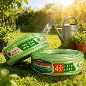 3 5 Layers PVC Fiber Reinforced High Pressure UV Resistant Garden Hose 1 2″ 5 8″ 3 4″ 150 PSI China Factory Direct Low Price