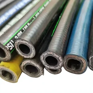 3/8 1/2 Inch SAE 100R2AT 2SN Hydraulic Rubber Hose 300 Bar High Pressure Flex Hose Cutting 40C +100C Working Temperature