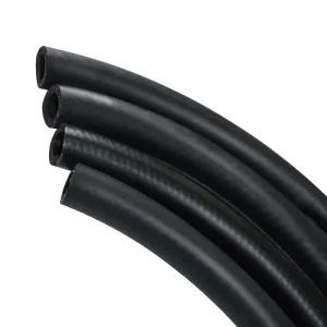 3/8 5/16 NBR Oil Resistant High Temperature Reinforced Silicone Hose Black
