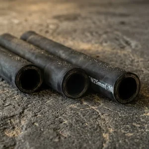 3 8 Inch Hydraulic Hose 4780Psi Coiled Hydraulic Line 2 High Tensile Steel Wire Braid Rubber Flexible Oil Hose Working