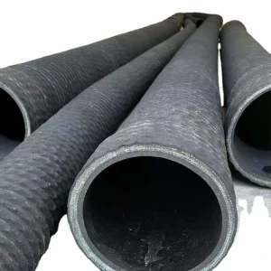3” 80psi 4” 200psi Aging Resistant Flexible Black Rubber Hose Oil Suction and Discharge Hose 70C
