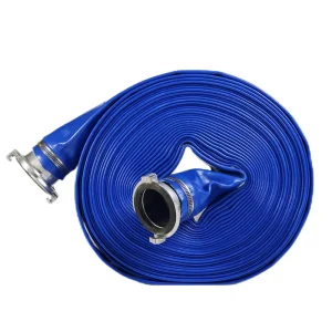 3” Flexible PVC Lay Flat Hose Pipe for Water Discharge