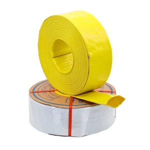 3 Inch 2 bar Yellow PVC Lay Flat Delivery Water Hose PVC Agricultural Irrigation Hose