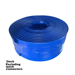 3 Inch 20m Anti-acid Flexible PVC Layflat Deep Well Water Hose