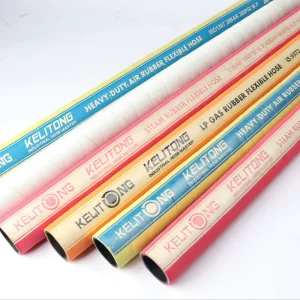 3 Inch 4 Inch Corrugated Rubber Water Hoses High Temperature Acid Alkali Resistant for Industrial Use Cutting