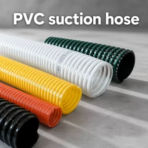 3” Inch 76mm Chemical Oil Acid Resistant Anti Corrosion Flexible Durable Industrial Heavy Duty PVC Suction Hose