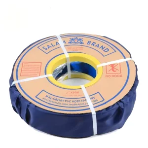 3 Inch Blue PVC Lay Flat High Pressure Water Hose for Agricultural Irrigation with Cutting Service