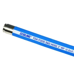 3 Inch Flexible Food Grade Rubber Hose Food Suction and Delivery Hoses for Potable Water and Fat Food Milk