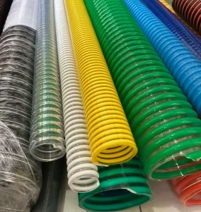 3-Inch Flexible PVC Light Weight Industrial Use ISO Standard Water Suction Hose 10-30m Length