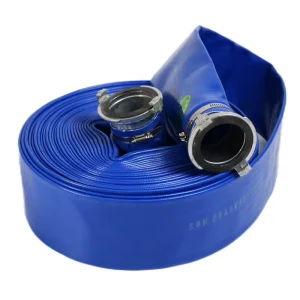 3 Inch Heavy Duty PVC Layflat Hose Custom 4Bar Flexible Anti Crack Weatherproof for Outdoor Watering Agriculture Irrigation