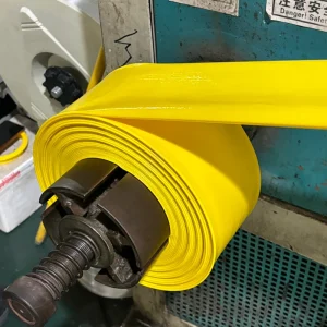 3 Inch PVC Soft Flexible Irrigation Hose Pipe Colorful Agricultural Water Delivery Hose Cutting Processing