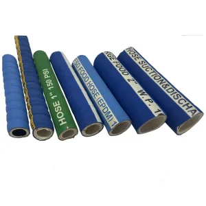 3 Inch Suction and Discharge Rubber Hose Temperature Range -40-+120 Degree Industrial Chemical Hose