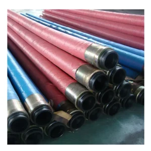 3 Inch Synthetic Rubber High Tensile Steel Wire Braided Concrete Pumping Hose for Wet Shotcrete Machine with Cutting Service