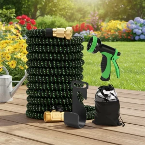 3 Layer Wash Hose Water Kit Garden Hose Reel Expandable Flexible Hose