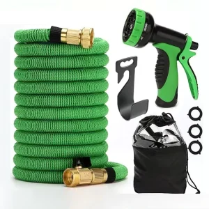 3 Layers Latex 50FT 100FT Expandable Garden Hose Flexible Magic Water Hose in 3 Times Expanding