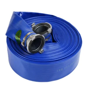 3″ X 20M Agricultural Irrigation Flexible Pump Discharge PVC Lay Flat Hose