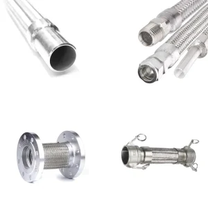 3 inch Stainless Steel High pressure Flexible Joint Metal Braided Corrugated Pipe