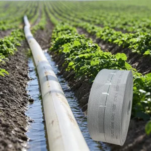 3.5 Inch 100m PE Layflat Hose 5.5 Bar Kink Proof Anti Leakage Hose for Water Supply and Flood Irrigation