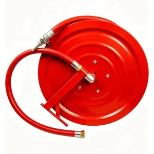 30-meter High Pressure Fire Hose Reel with Manual Swivel Automatic Fire fighting Equipment