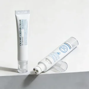 30 ml Logo Color Custom Aluminium plastic Empty Squeeze Plastic Tube with Massage Applicator for Hair Care Cream Hair Growth Gel