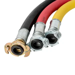 300 PSI Jack Hammer Compressor EPDM Air Hose with C W Couplings