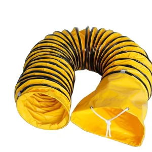 300mm 10M Flexible Air Duct Types Air Conditioning Fabric Duct PVC Pipe Exhaust Duct