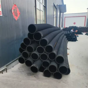 300mm EPDM High Pressure Steel Wire Braided Rubber Hose with Cutting Service for Agriculture Water Suction and Discharge