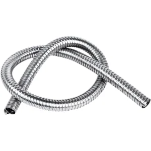 304 316 Stainless Steel Flexible Corrugated Tube Metal Hose 3/4 in Pipe Size 1/2 Thread ISO Certified