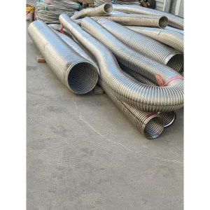 304/316L Stainless Steel Corrugated Flexible Metal Hose High Temperature Resistant Industrial Equipment Wire EDM Broaching