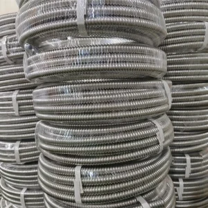 304 Corrugated Stainless Steel Flexible Hose Pipe JIS Standard Welded Construction with Bending and Welding Applications