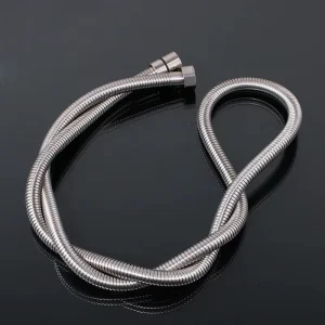 304 Stainless Steel 1.5m & 2m Extra Dense Shower Hose with Shower Head Connection 90C