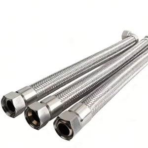 304 Stainless Steel Bellows Industrial Special High Temperature Hydraulic Oil Steam Pipe Steel Wire Explosion proof Metal Hose