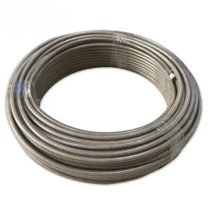 304 Stainless Steel Braided Flexible Gas High Pressure Water PTFE Braided Hose