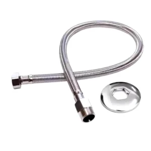 304 Stainless Steel Braided Pipe High Pressure Explosion-Proof Water Heater Cold and Hot Flexible Water Inlet Hose