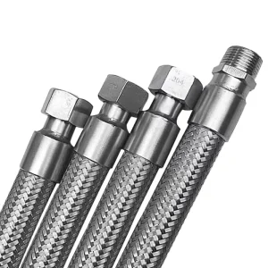 304 Stainless Steel Corrugated Pipe Industrial Steam Hose Resistant to Temperature Pressure and Corrosion