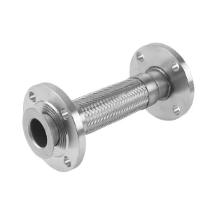 304 Stainless Steel Flange Metal Hose Corrugated Pipe Flexible Connection DN25/32/40/50/65/80/100 PN10/PN16/PN25