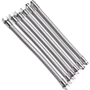 304 Stainless Steel Flexible Metal Hose for Cables Wire Braided Corrugated Design Industrial Applications Custom Cutting Service