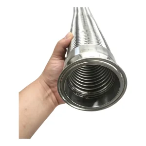 304 Stainless Steel Quick-installation Flexible Hose Sanitary Grade Clamp Chuck Metal Braided Corrugated Pipe