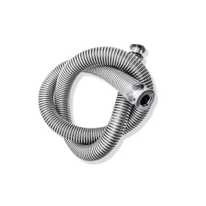 304 Stainless Steel Vacuum Flexible Bellows Clamp Pipe KF16-KF50 NW16-NW50 ISO80 Corrugated Hose