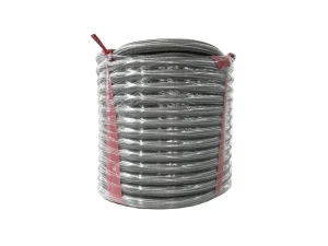 316 Stainless Steel DN 150 Braided Flexible Hose Custom Size Mixed End Fitting Thread Pipe Connector for Water Plumbing Gas