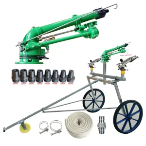 360 Heavy Big Metal Rain Gun Watering Turbine Vortex Garden Water Sprinkler Irrigation System for Agricultura