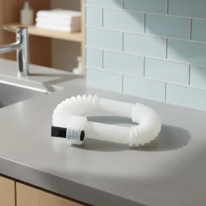 38mm HDPE PE Corrugated Clear Flexible Conduit Pipes Fuel Hose ISO Certified 1mm Thickness