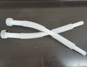 39cm Diameter White HDPE Flexible Tube Corrugated PE Plastic ISO Certified Pipe Gasoline Fuel Dispenser Hose